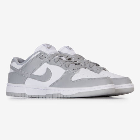 NIKE dunk DUNK LOW BLANC/GRIS FEMME