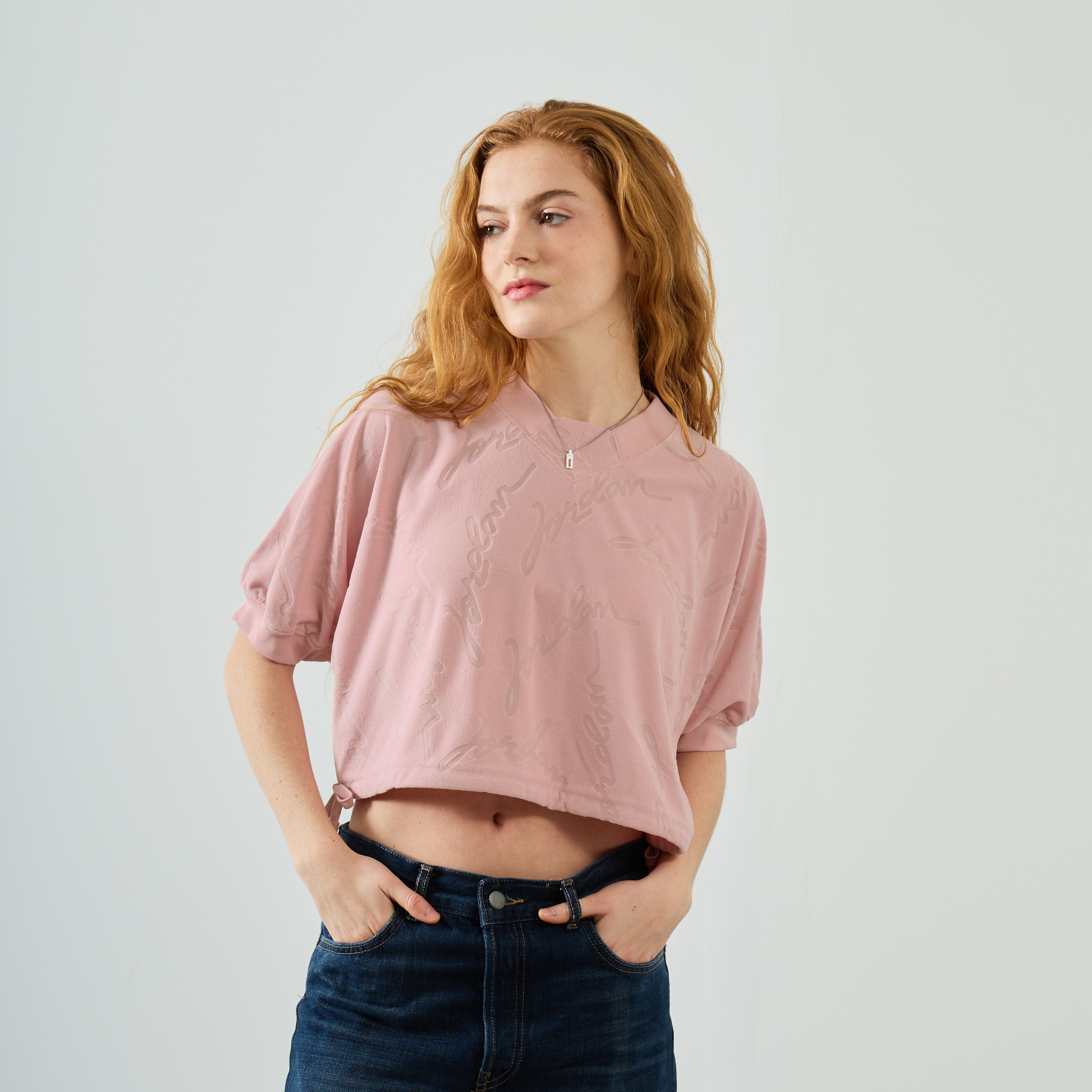 Sweat nike femme rose jordan on sale