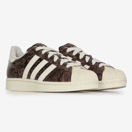 ADIDAS ORIGINALS superstar SUPERSTAR II SNAKE MARRON MARRON DAMES
