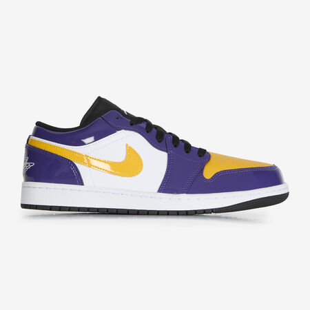 JORDAN air jordan 1 AIR JORDAN 1 LOW VIOLET/JAUNE HOMME