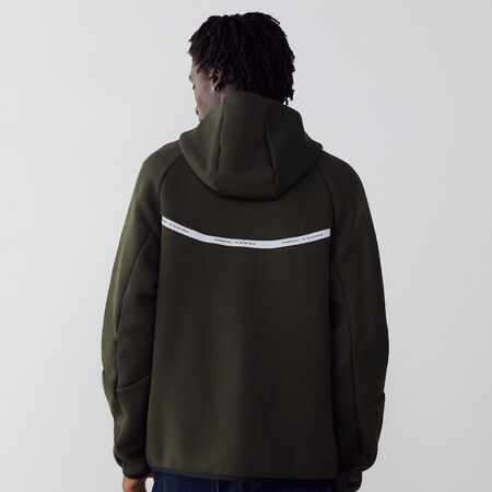 NIKE JACKET TECH FLEECE FZ REFLECTIVE VERT HEREN