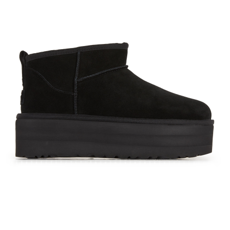 UGG classic mini CLASSIC ULTRA MINI PLATFORM NOIR FEMME