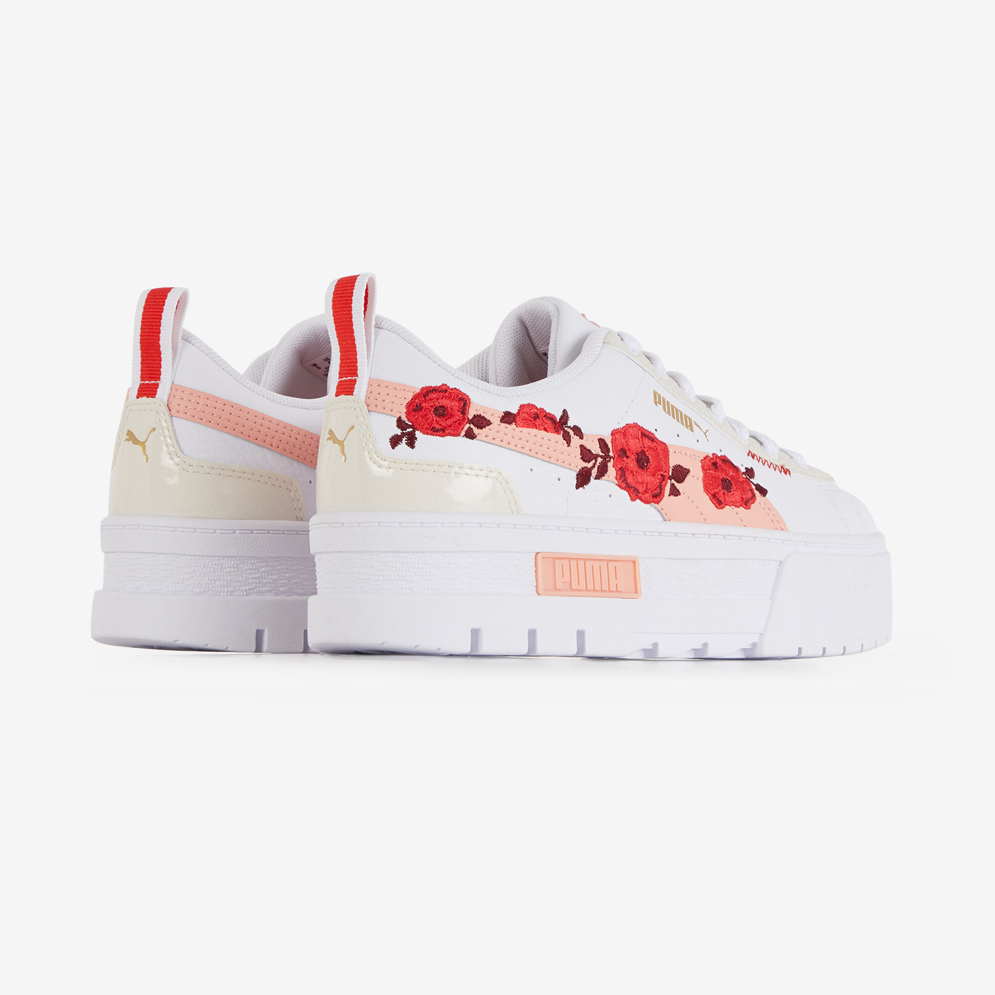 Puma top a fleur