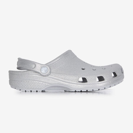 CROCS CLASSIC CLOG ARGENT FEMME
