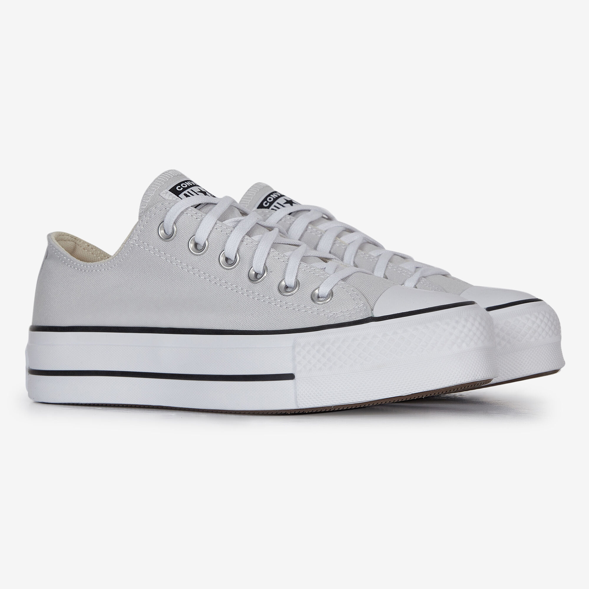 CONVERSE CHUCK TAYLOR ALL STAR LIFT OX GRIS SNEAKERS FEMME Courir.be