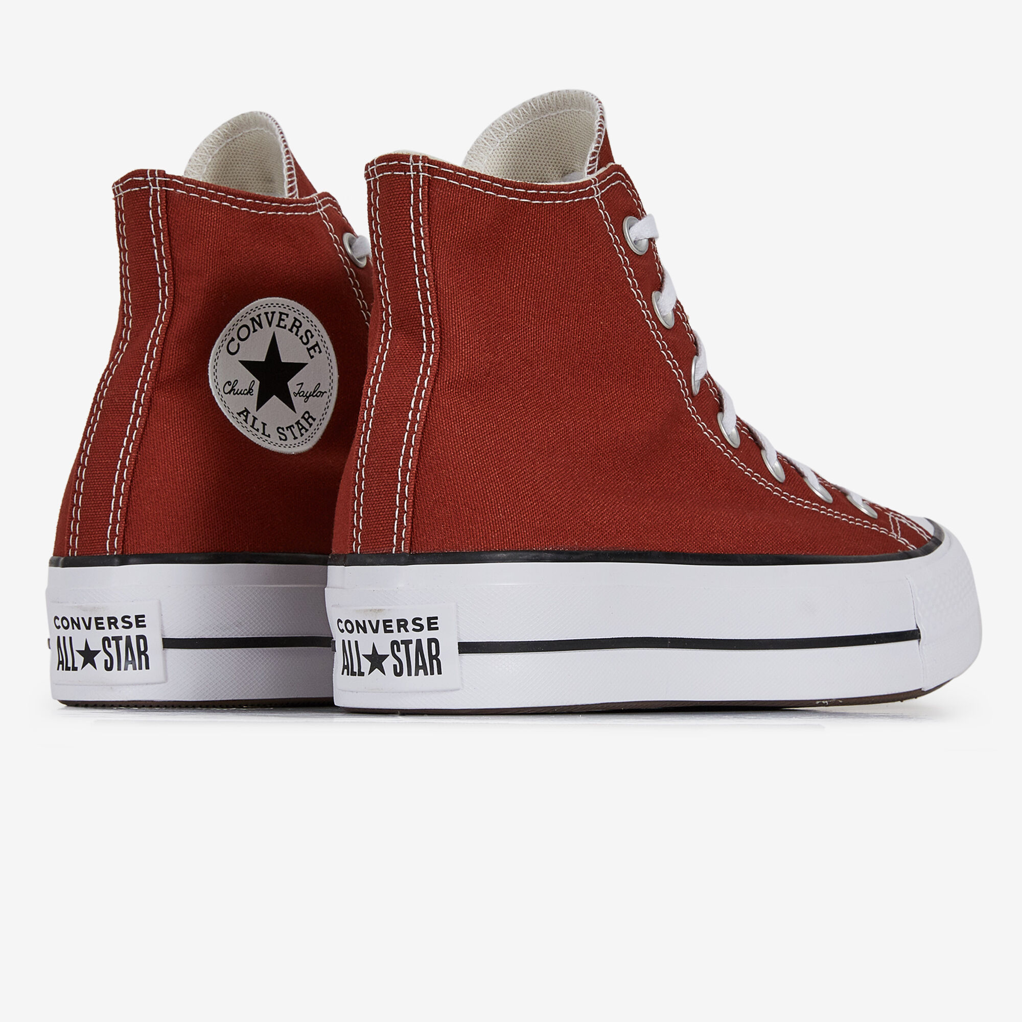 CONVERSE CHUCK TAYLOR ALL STAR LIFT HI ROUGE SNEAKERS FEMME Courir.be