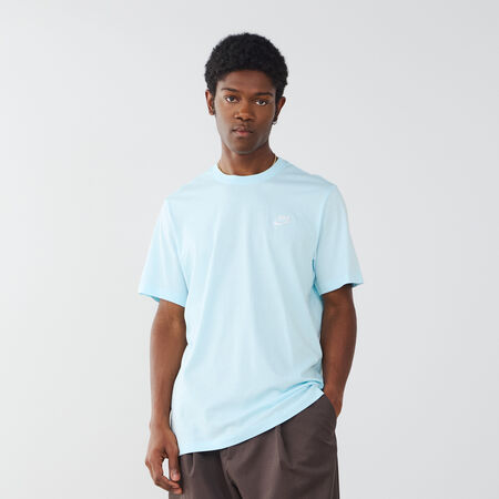 TEE SHIRT CLUB : BLEU/BLANC