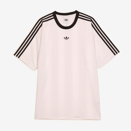 ADIDAS ORIGINALS JERSEY TREFOIL BLANC/NOIR HEREN