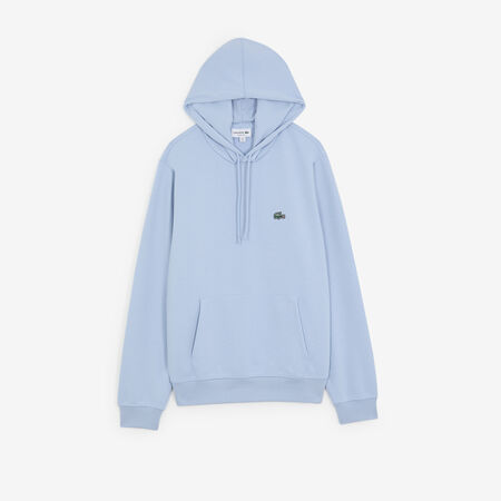 LACOSTE HOODIE CLASSIC LOGO SL BLEU/VERT HEREN