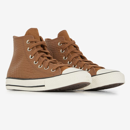 CONVERSE CHUCK TAYLOR HI MARRON DAMES