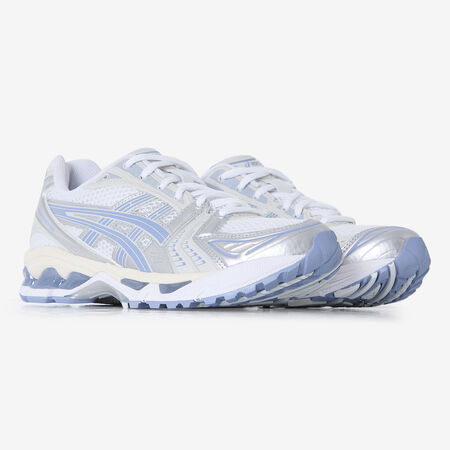 ASICS gel-kayano GEL-KAYANO 14 BLANC/ARGENT/BLEU FEMME