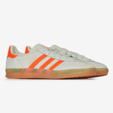 ADIDAS ORIGINALS gazelle GAZELLE INDOOR VERT CLAIR/ORANGE FEMME