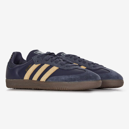 ADIDAS ORIGINALS samba SAMBA OG MARINE/MARRON HOMME