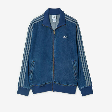 ADIDAS ORIGINALS JACKET FZ FIREBIRD DENIM BLEU HEREN
