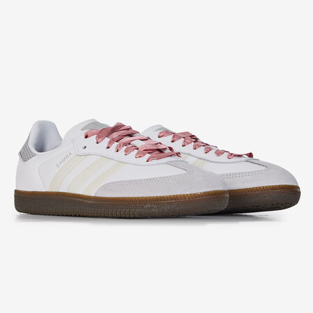 ADIDAS ORIGINALS samba SAMBA OG COQUETTE BLANC/ARGENT DAMES