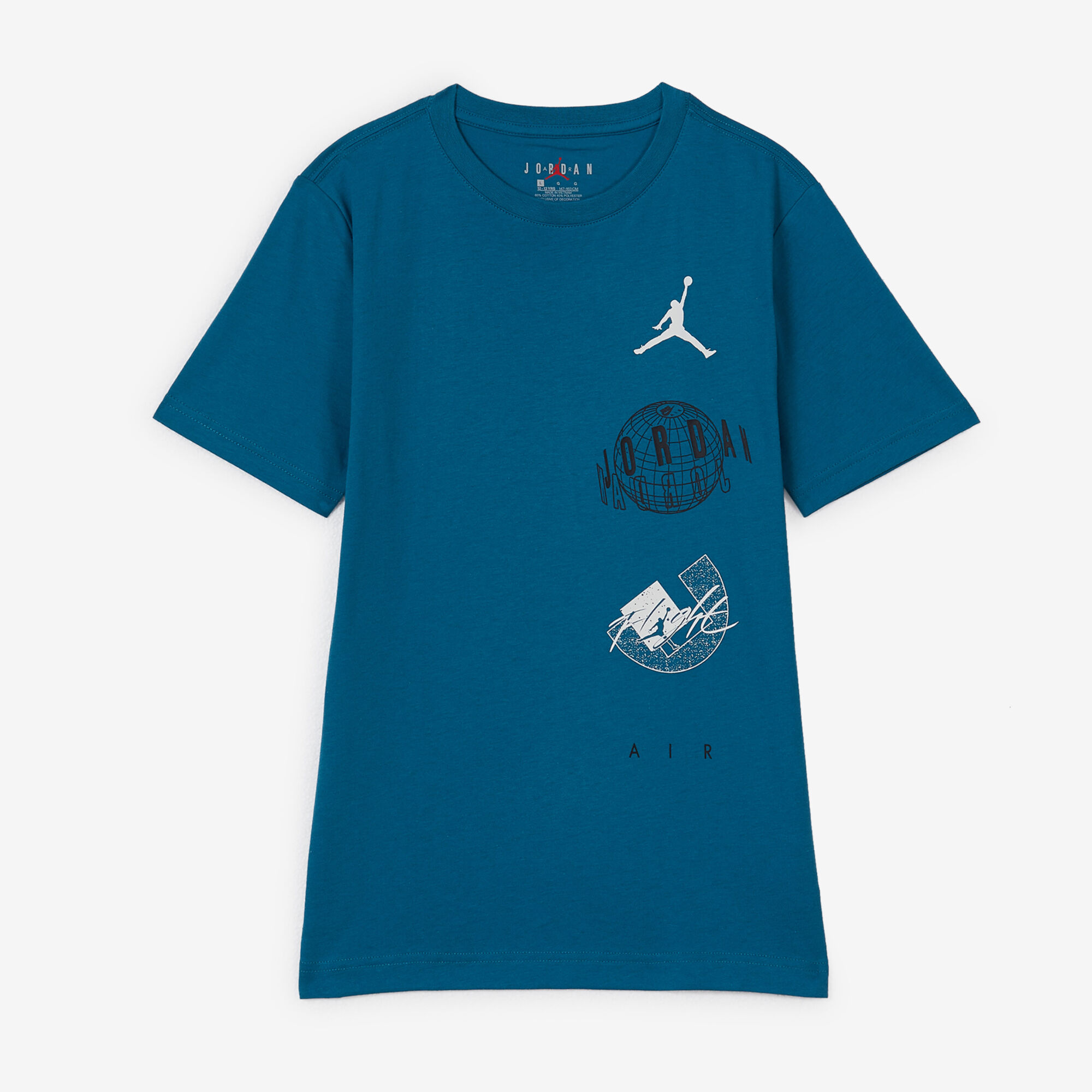 JORDAN TEE SHIRT JORDAN GLOBE BLEU BLANC TEE SHIRT ENFANT Courir.be