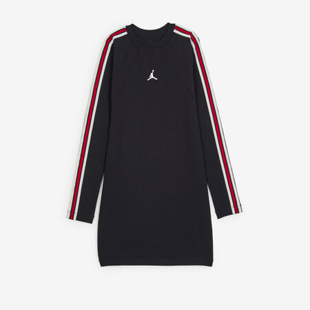 JORDAN DRESS JUMPMAN LS NOIR/BLANC FEMME