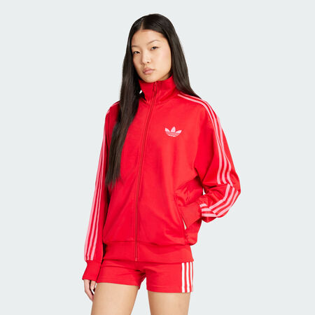 ADIDAS ORIGINALS JACKET FZ TRACKTOP FIREBIRD ROUGE DAMES
