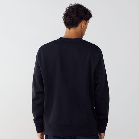 NIKE SWEAT CREW CLUB NOIR/ROSE HEREN