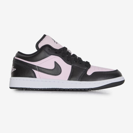JORDAN AIR JORDAN 1 LOW ROSE/NOIR DAMES