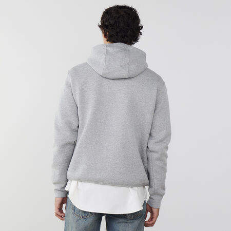 NIKE HOODIE CLUB SMALL LOGO GRIS HOMME
