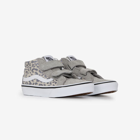 VANS SK8-MID LEOPARD V BEIGE/ARGENT KIND