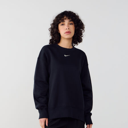 NIKE SWEAT CREW PHOENIX LONG OVERSIZED NOIR/BLANC FEMME