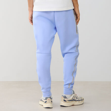 NIKE PANT JOGGER TECH FLEECE REFLECTIVE BLEU/NOIR HEREN
