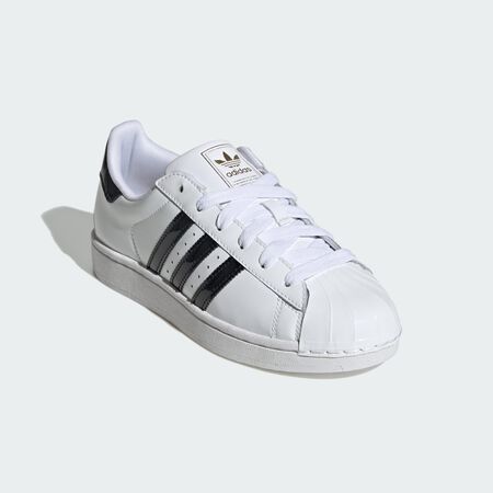 ADIDAS ORIGINALS superstar SUPERSTAR II PATENT BLANC/NOIR DAMES