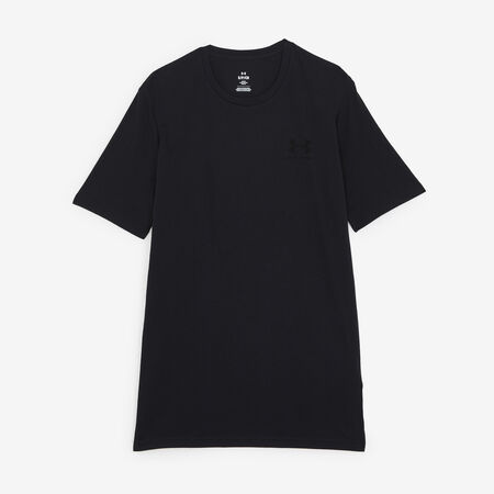 UNDER ARMOUR TEE SHIRT SIDE LOGO NOIR FEMME