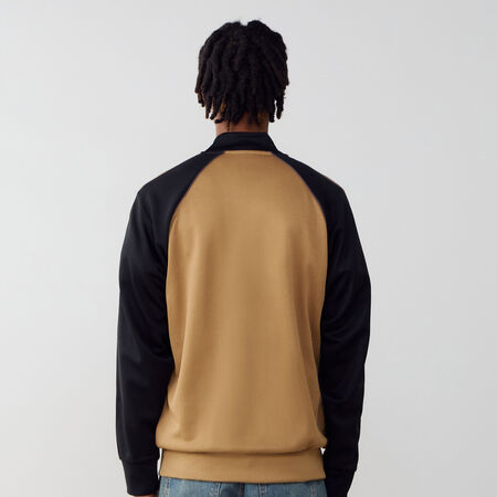 ADIDAS ORIGINALS JACKET FZ SUPERSTAR BEIGE/NOIR HEREN