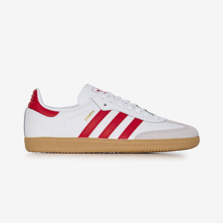 ADIDAS ORIGINALS samba SAMBA OG BLANC/ROUGE JUNIOR