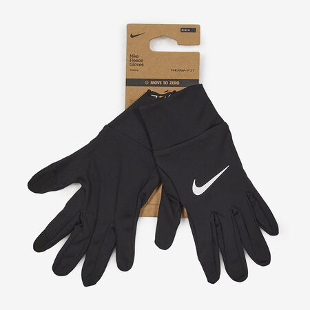 NIKE GLOVES THERMA-FIT FLEECE TG NOIR/BLANC UNISEX