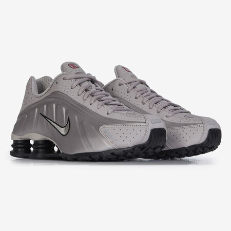 NIKE SHOX R4 BEIGE/NOIR HOMME