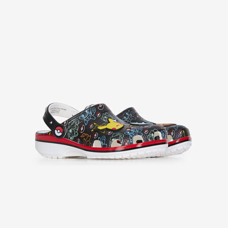 CROCS CLASSIC CLOG POKEMON NOIR/BLANC CADET