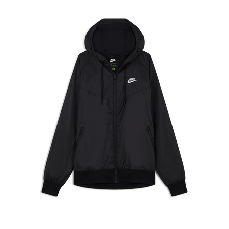 NIKE JACKET WINDRUNNER ZWART/WIT HEREN