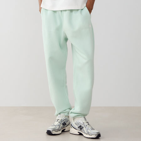 NEW BALANCE PANT JOGGER SMALL LOGO VERT HOMME