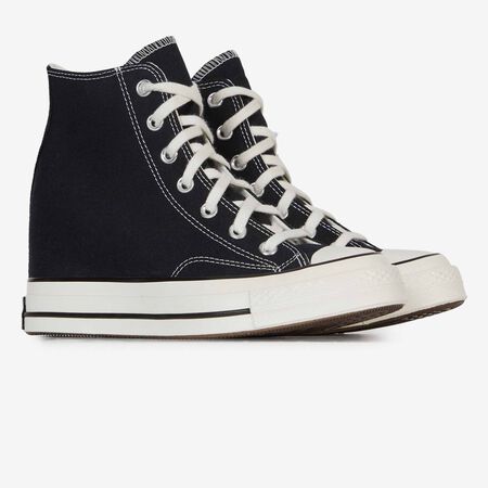 CONVERSE chuck 70 CHUCK '70 WEDGE NOIR FEMME
