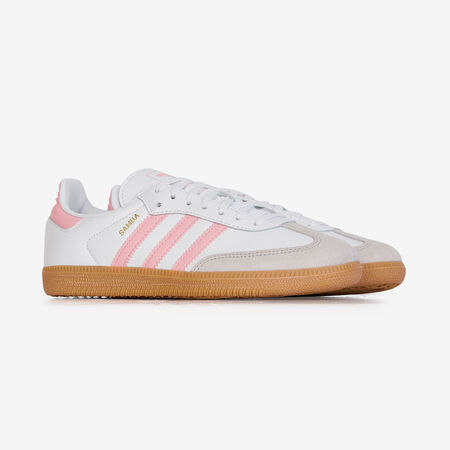 ADIDAS ORIGINALS samba SAMBA OG WIT/ROZE JUNIOR