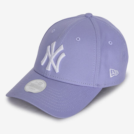 NEW ERA 9FORTY WOMEN NY LEAGUE ESSENTIAL LILAS/BLANC FEMME
