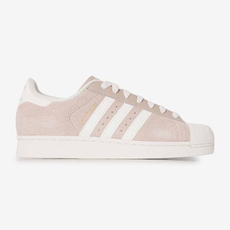 SUPERSTAR II SUEDE : BEIGE/BLANC