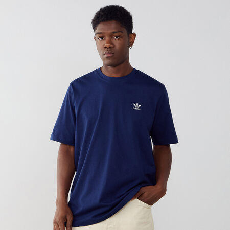 ADIDAS ORIGINALS TEE SHIRT ESSENTIAL MARINE/BLANC HOMME