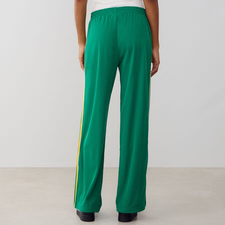 ADIDAS ORIGINALS PANT FIREBIRD LOOSE VERT/JAUNE DAMES