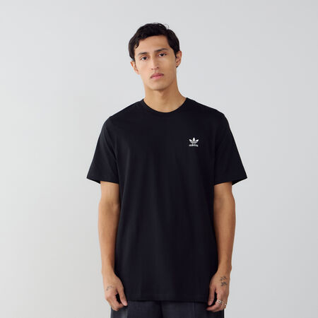 ADIDAS ORIGINALS TEE SHIRT ESSENTIAL TREFOIL NOIR HOMME