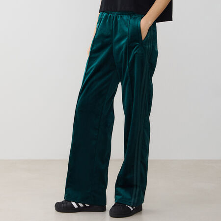 ADIDAS ORIGINALS PANT JOGGER ADICOLOR VELVET VERT DAMES