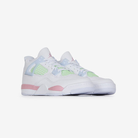 JORDAN JORDAN 4 LOVE IS IN THE AIR BLANC/VERT CADET