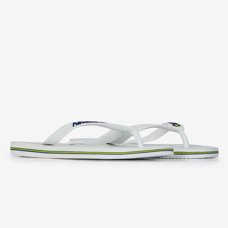 HAVAIANAS BRASIL LOGO WIT DAMES