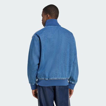 ADIDAS ORIGINALS JACKET FZ FIREBIRD DENIM BLEU HOMME