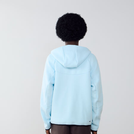 NIKE JACKET TECH FLEECE FZ BLEU/NOIR HOMME