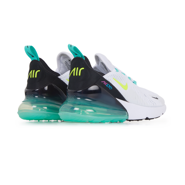 NIKE AIR MAX 270 BLANC BLEU TURQUOISE SNEAKERS ENFANT Courir.be